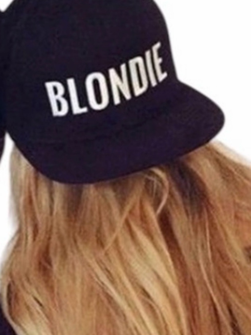 Blondie Black Baseball Hats 🖤🤍